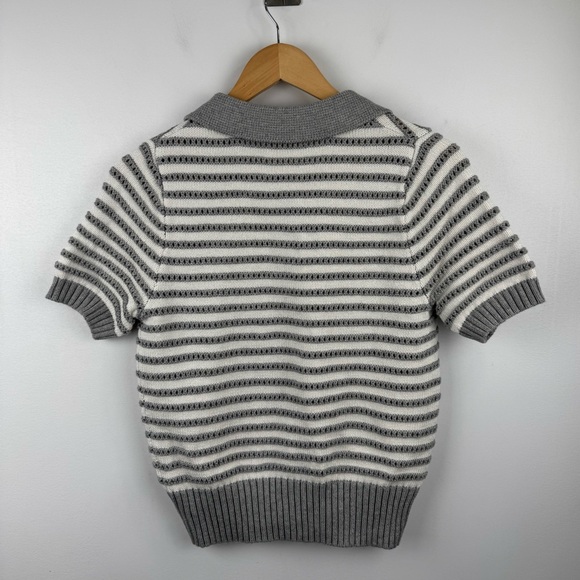 NWT Feller Women Harriette Nautical Polo Sweater Size XS/S - Picture 2 of 5
